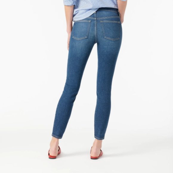 NWT J. Crew 9" High-Rise Jean in Litchfield Wash - Picture 3 of 4